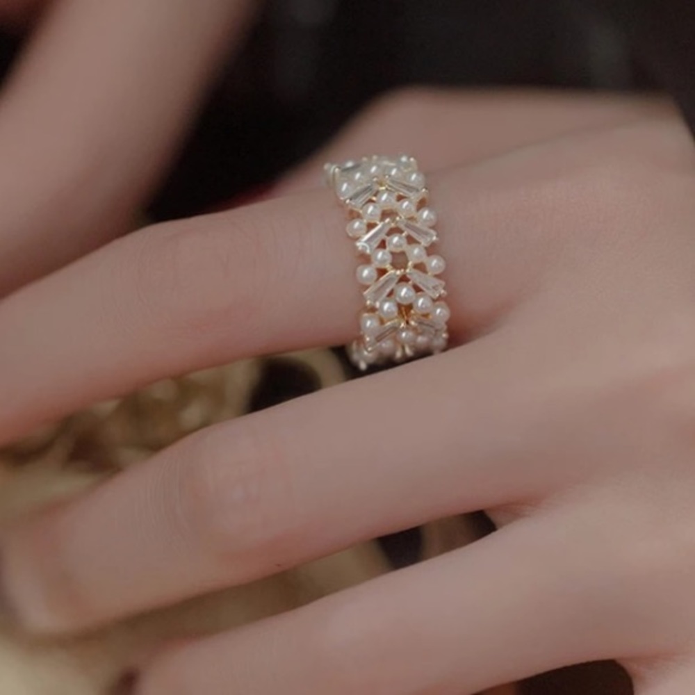 🤍Insta elegant open ring - Picture 5 of 5